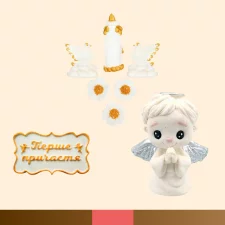 Шоколадні, цукрові та вафельні прикраси до Причастя (21)